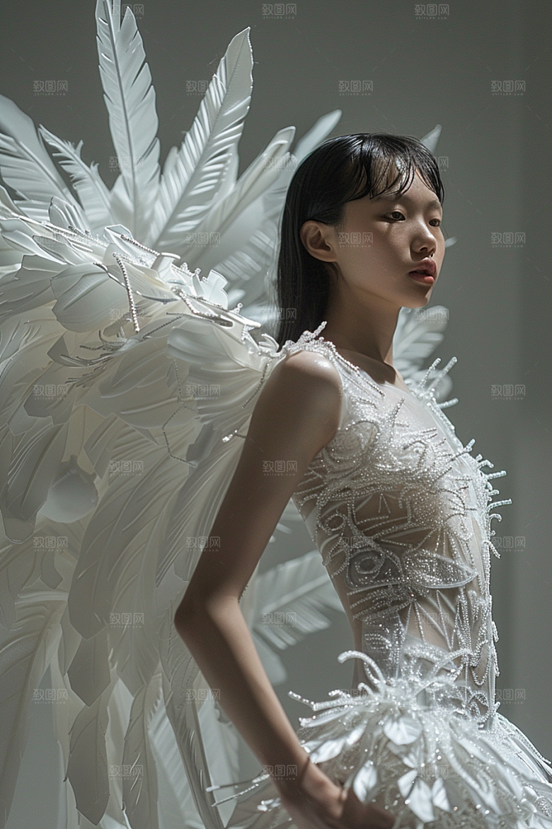 天使女神仙女唯美摄影图