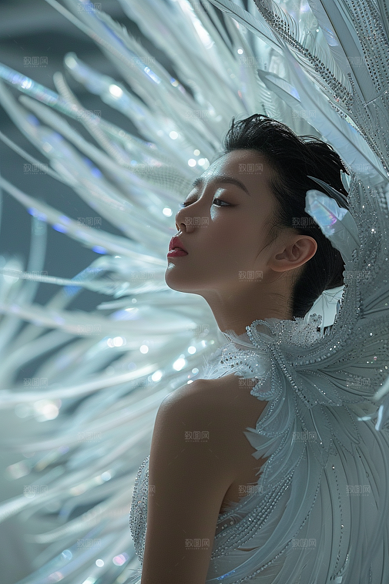 天使女神唯美梦幻摄影图