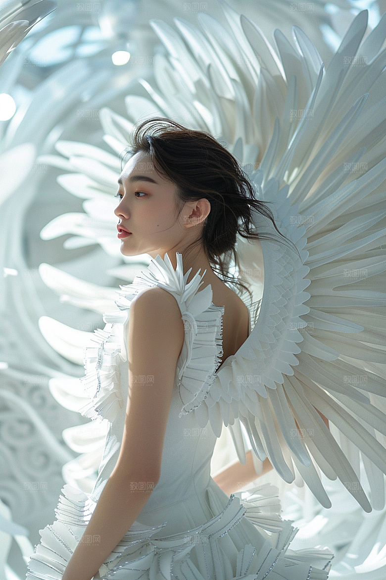 天使女神高清写真摄影图