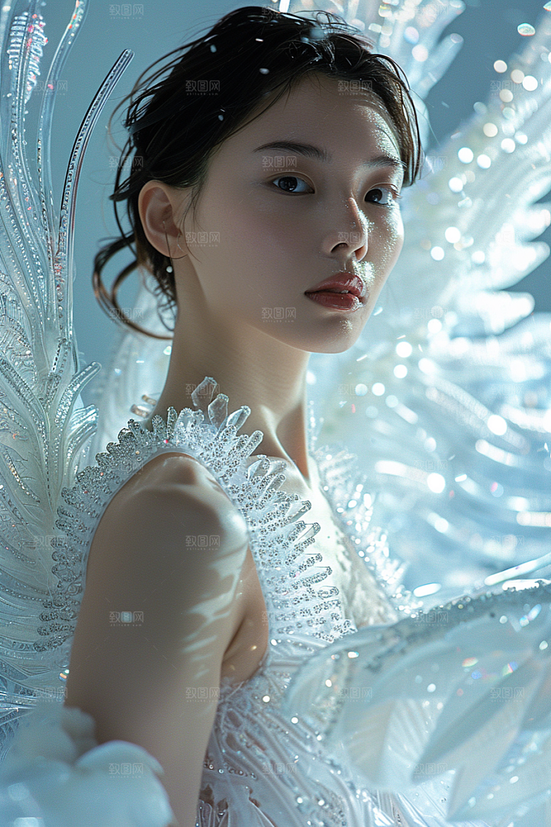 天使女神人物高清摄影图