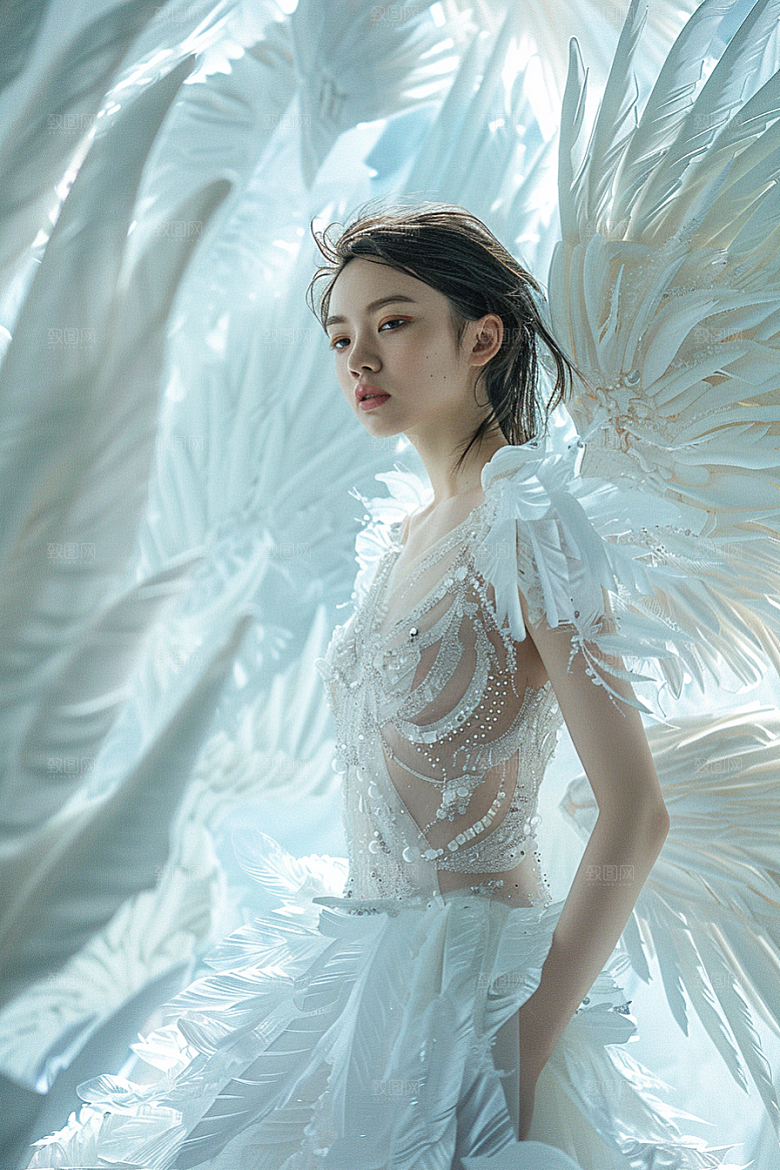 天使女神梦幻仙女摄影图