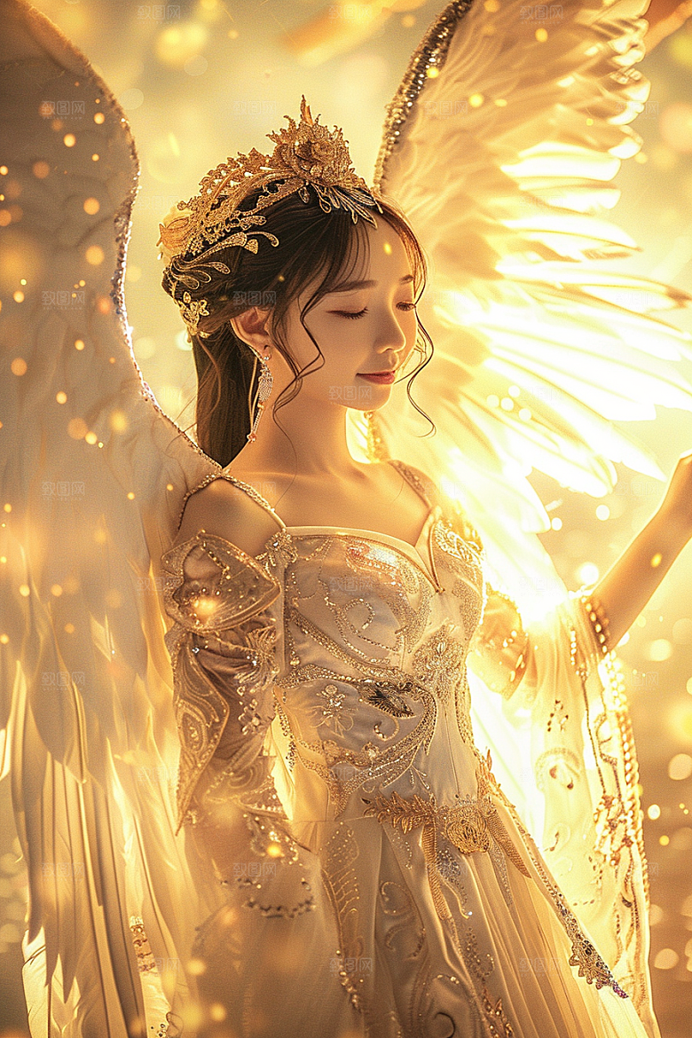 天使女神仙女梦幻摄影图