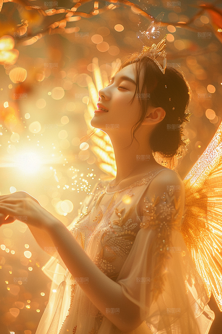 天使女神仙女梦幻摄影图