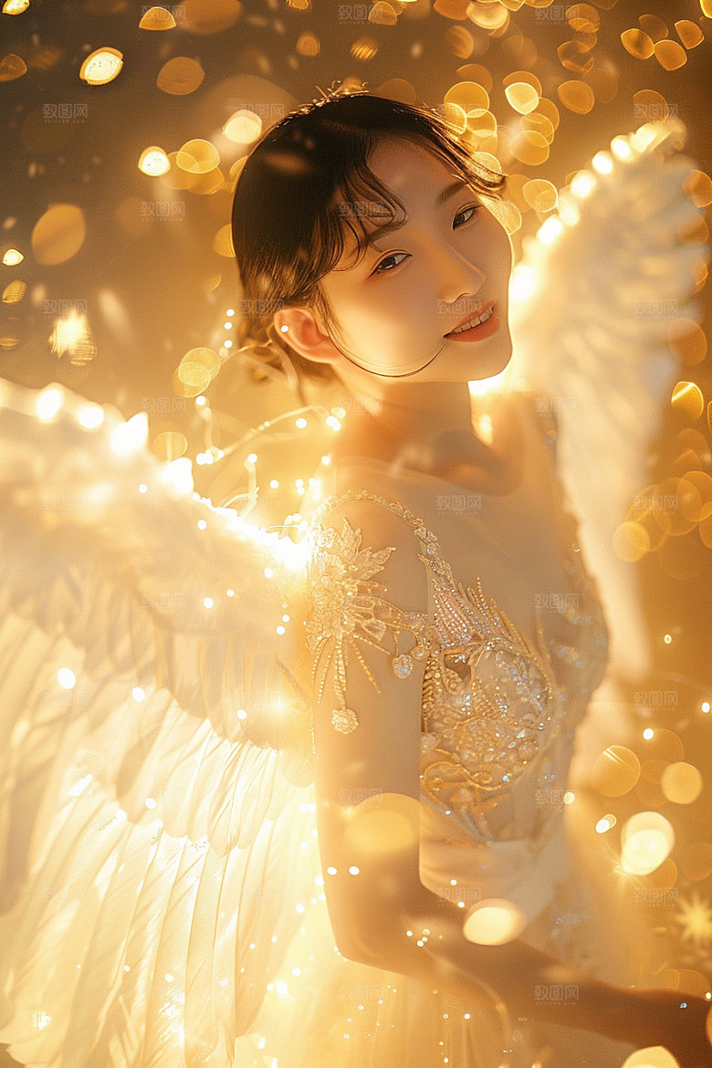 天使女神写真高清摄影图