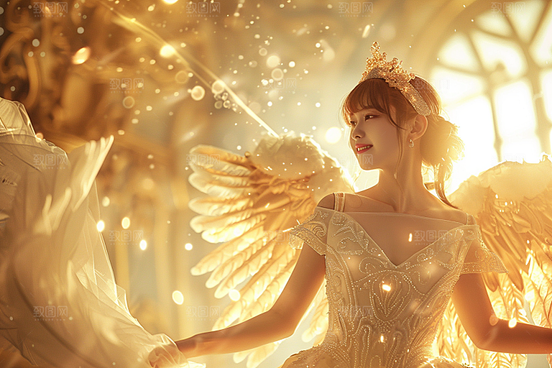 天使女神写真高清摄影图