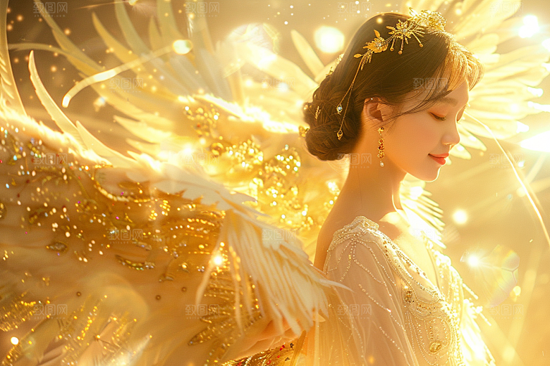 天使女神高清唯美摄影图