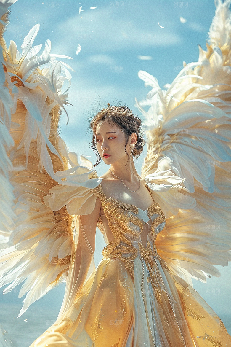 天使女神高清唯美摄影图