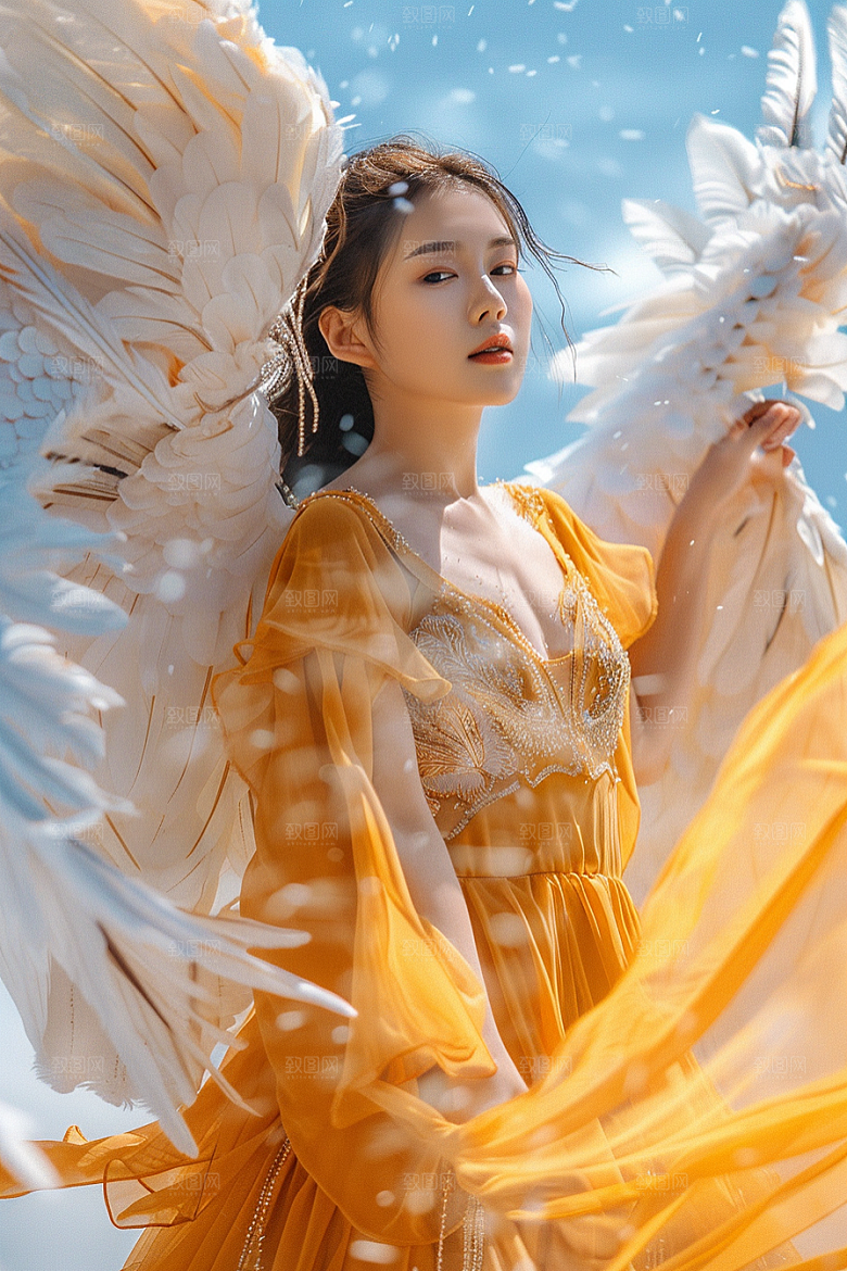 天使女神高清唯美摄影图