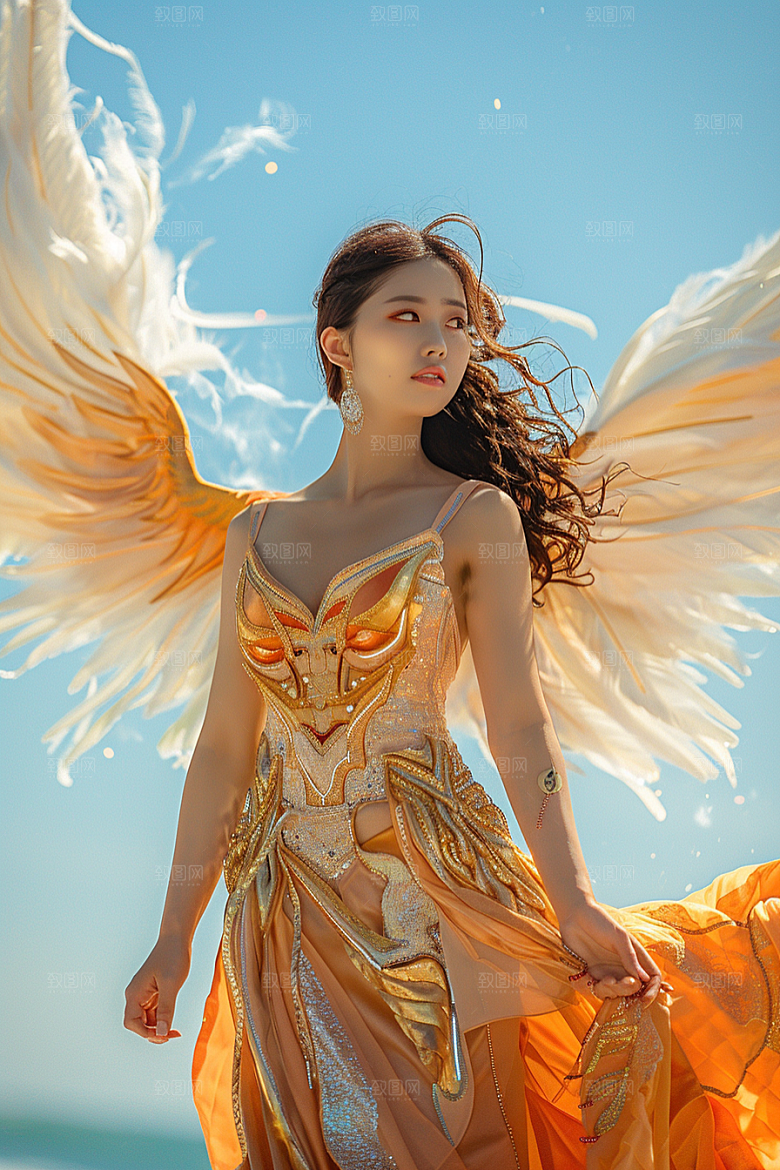 天使女神仙女高清摄影图