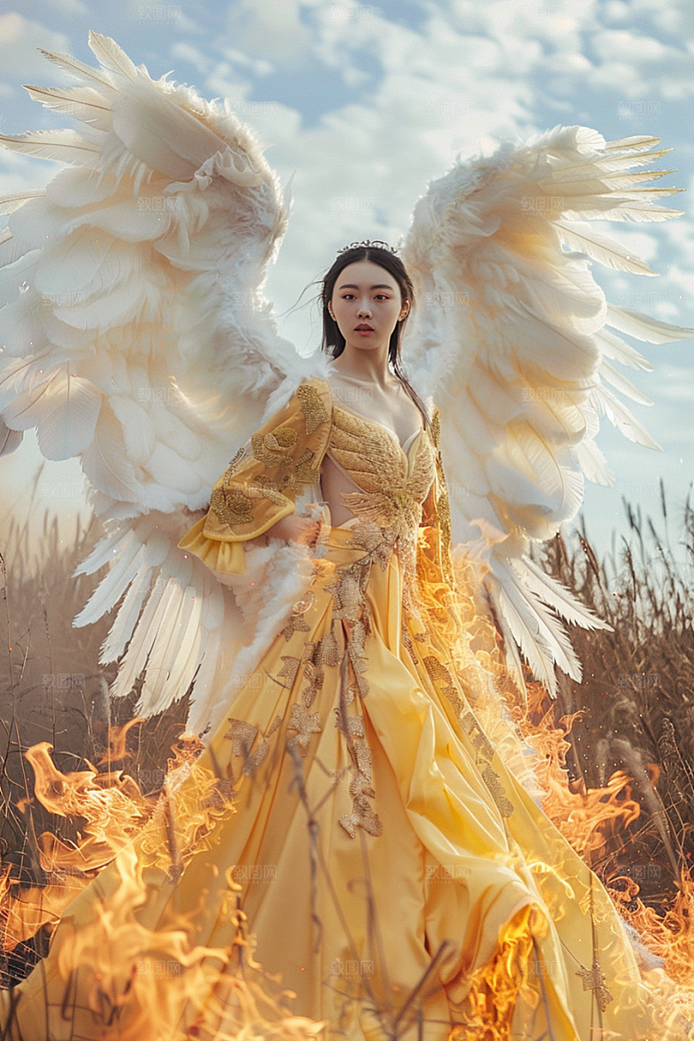 天使女神仙女高清摄影图
