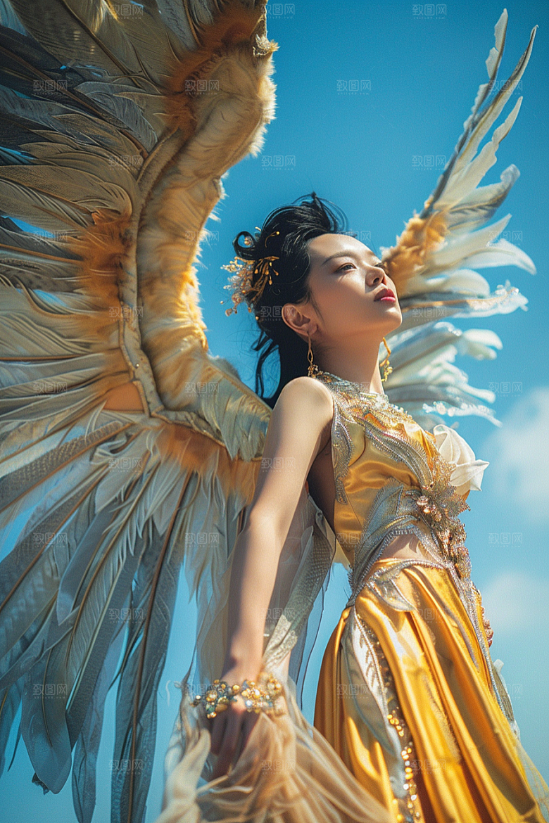 天使女神高清唯美摄影图