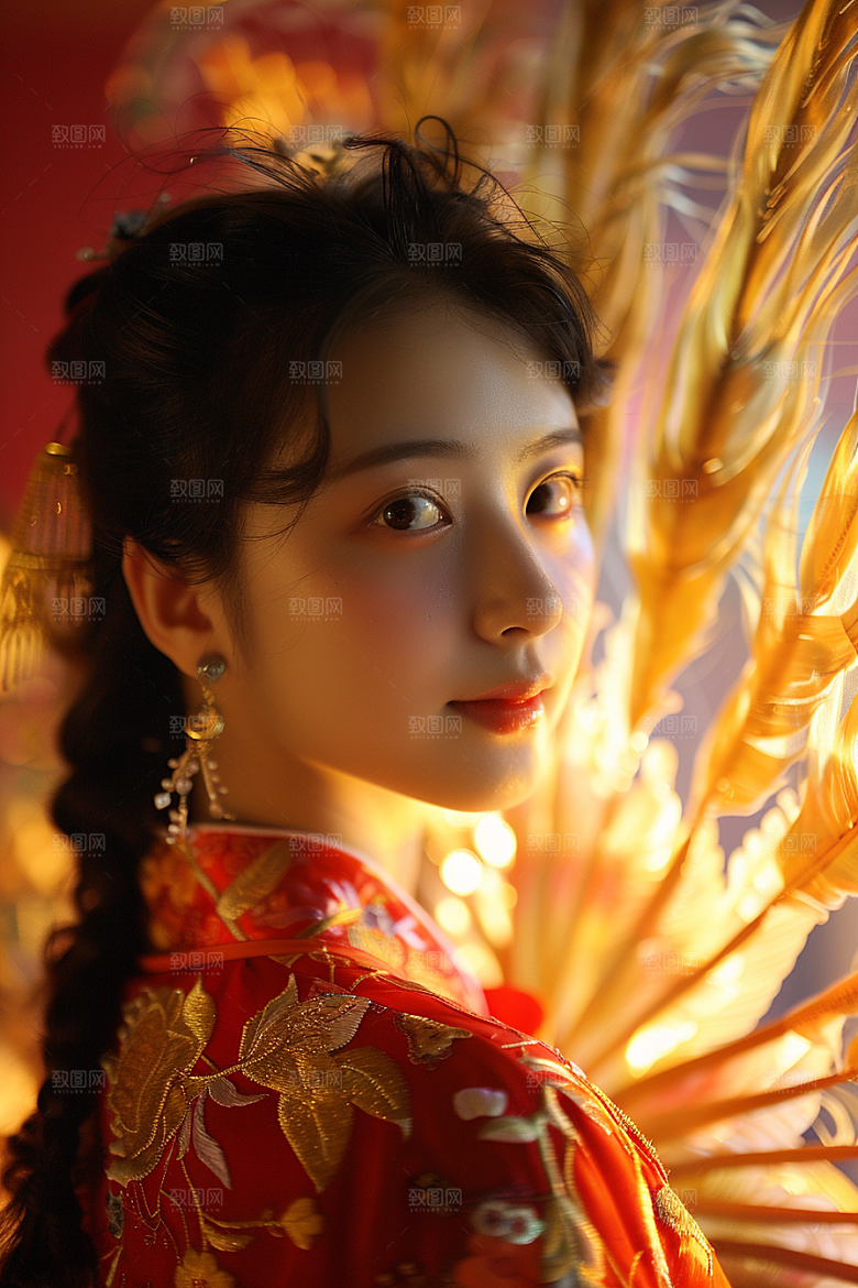 天使女神高清人物摄影图
