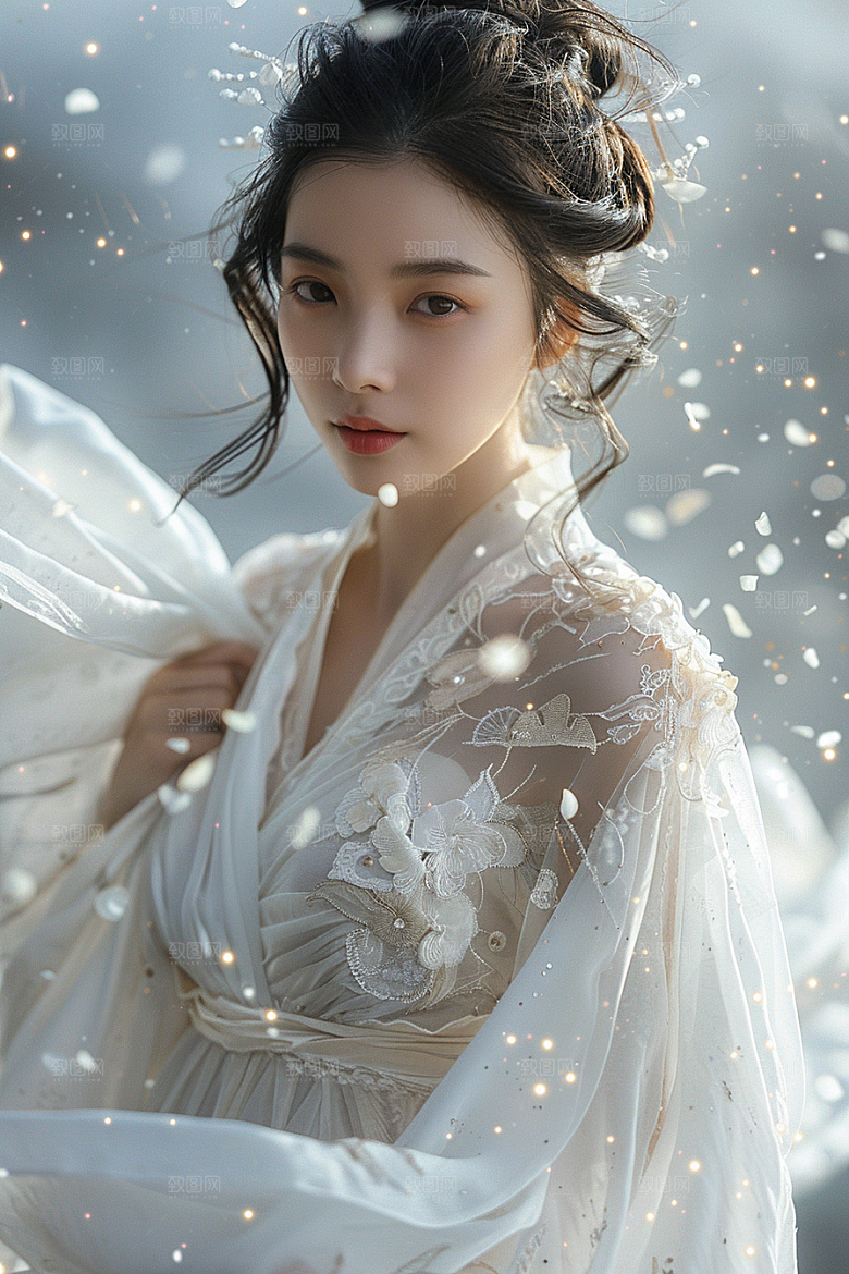 天使女神高清梦幻摄影图