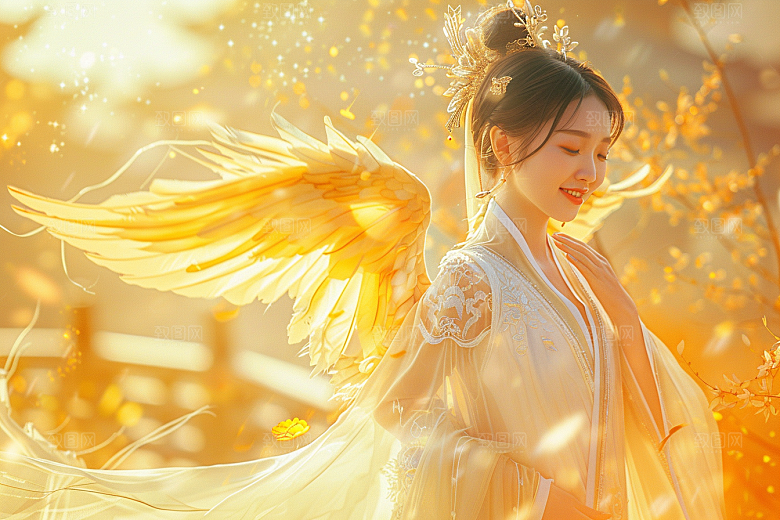 天使女神仙女梦幻摄影图