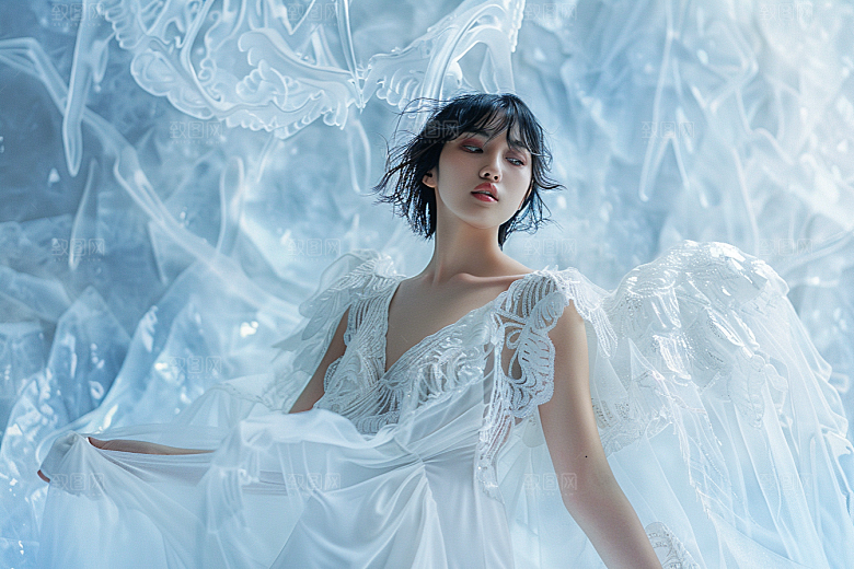 天使女神仙女唯美摄影图