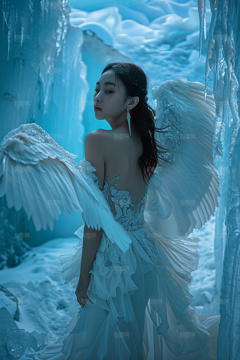 天使女神高清唯美摄影图