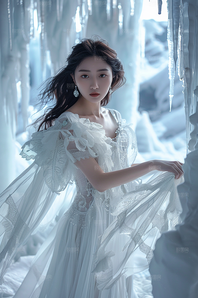 天使女神唯美梦幻摄影图