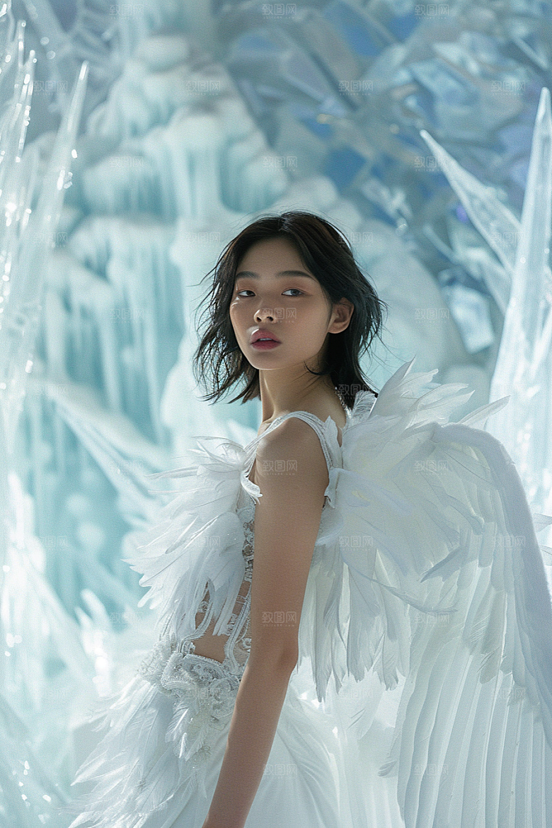天使女神纯洁高清摄影图