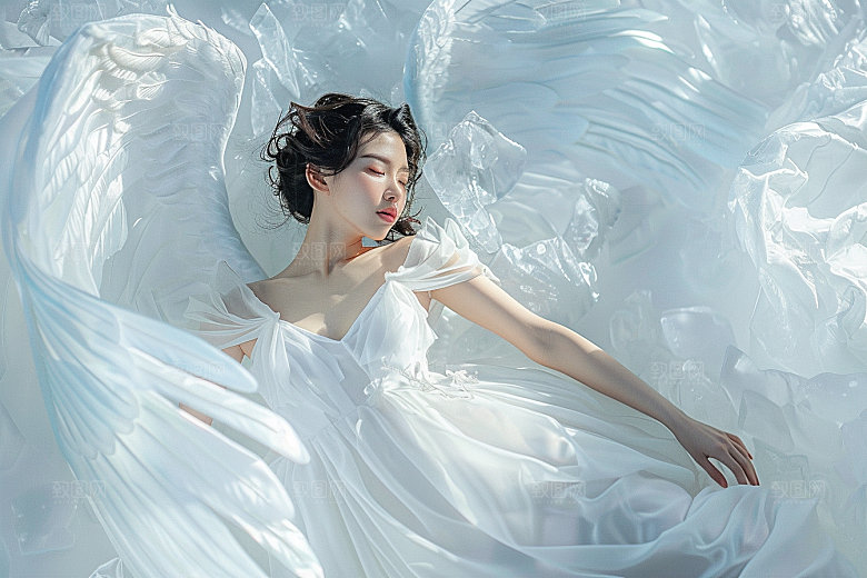 天使女神梦幻仙女摄影图