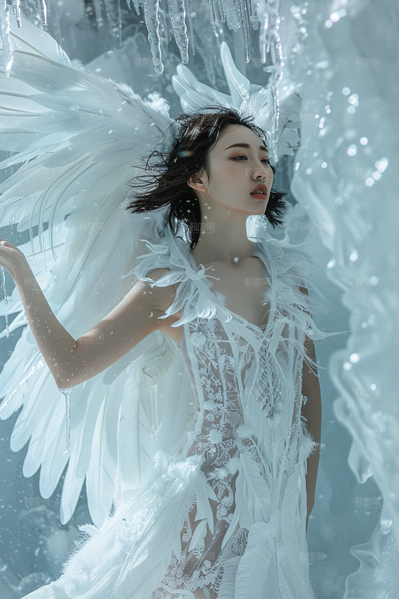 天使女神人物仙女摄影图