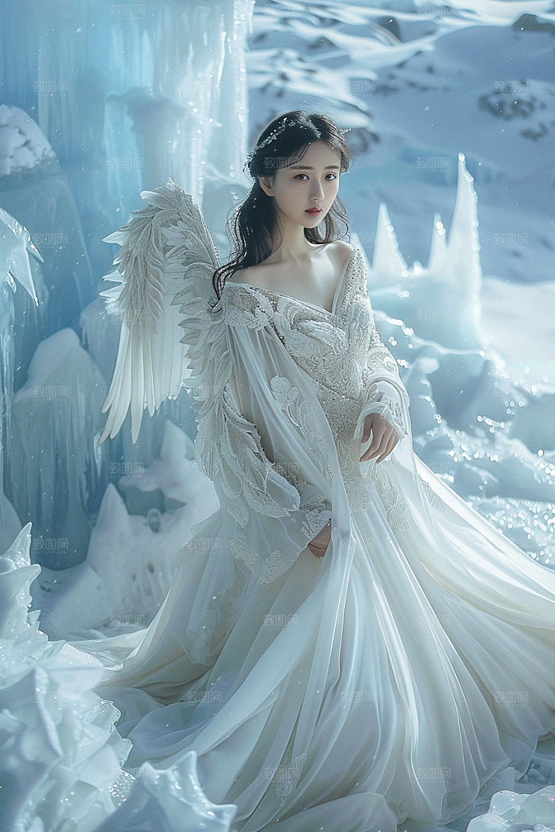 天使女神高清人物摄影图