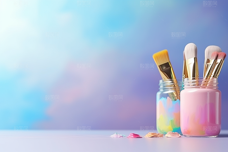 调色板彩色电影视角摄影图