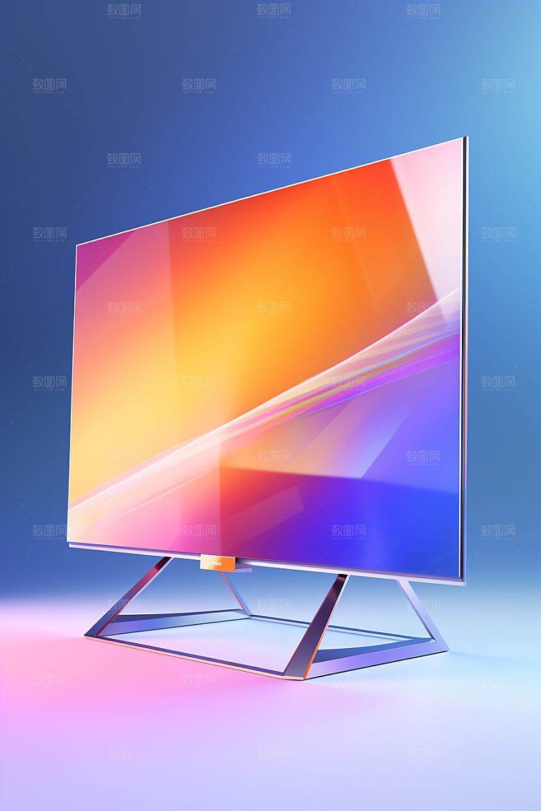 透明电子产品立体彩色模型