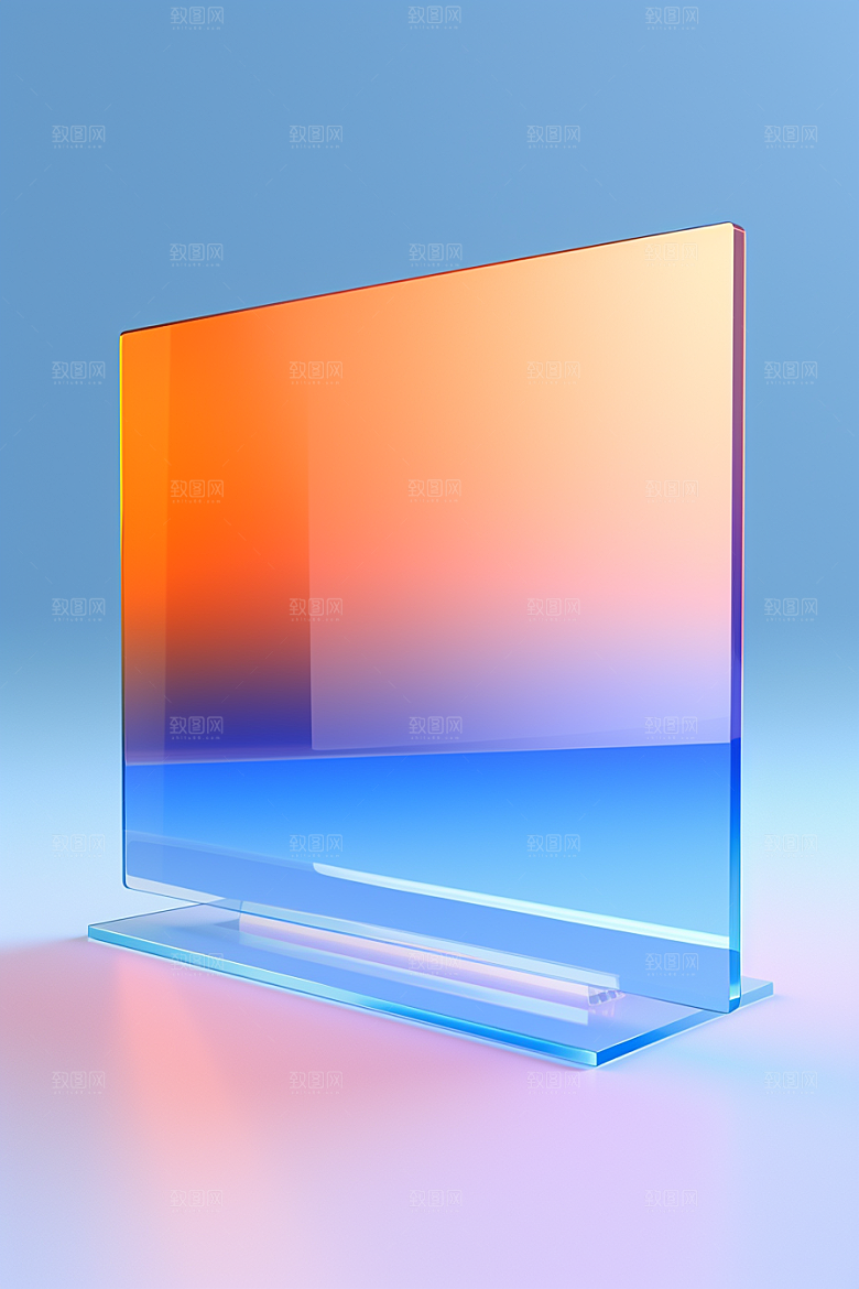透明电子产品3D潮流模型