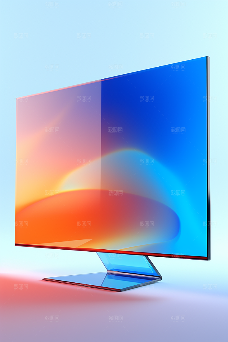 透明电子产品通透潮流模型