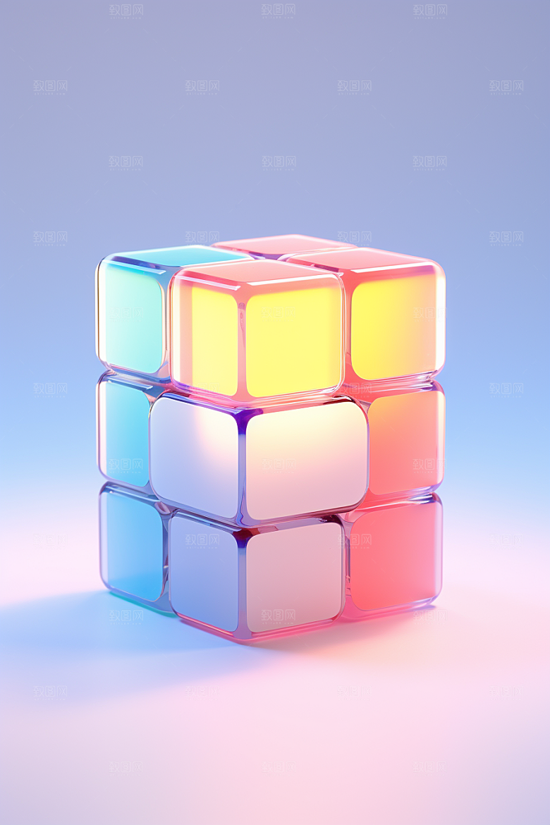 透明电子产品3D质感模型