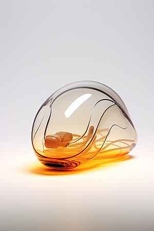 透明电子产品玻璃材质立体模型