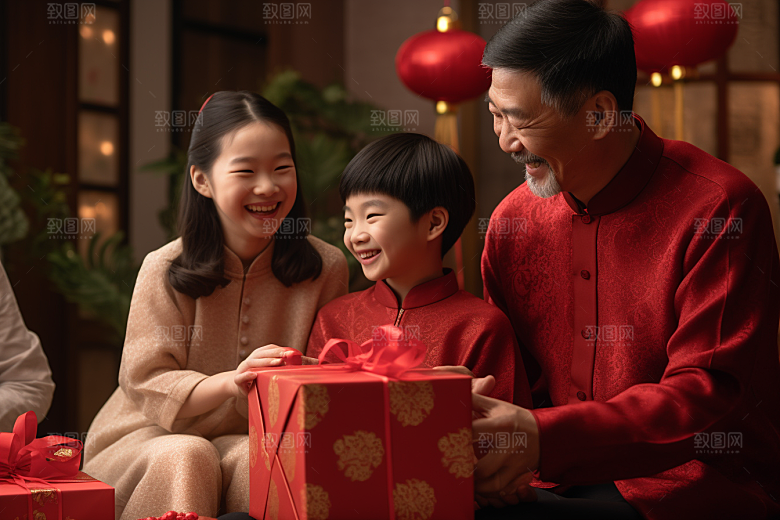 年夜饭大年三十新年摄影图