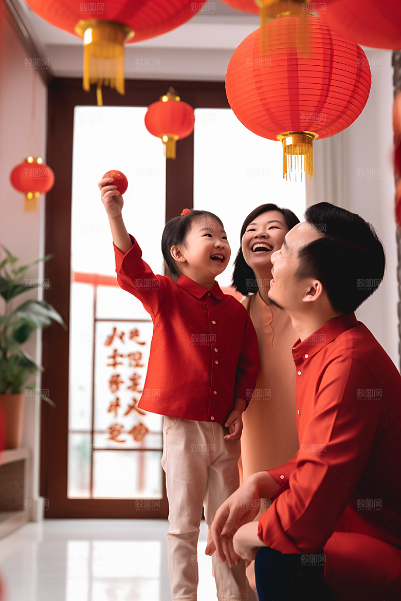 年夜饭春节高清摄影图