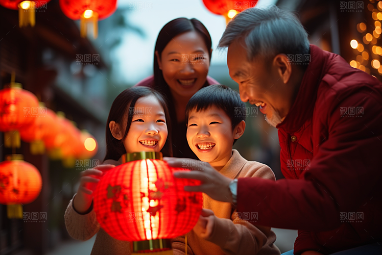 年夜饭大年三十新年摄影图
