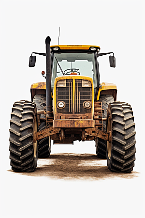 农用拖拉机大气耕种