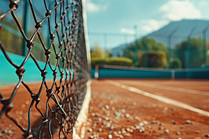 网球场健身阳光素材