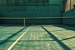 网球场体育健身素材
