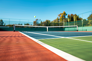 网球场运动场活力素材
