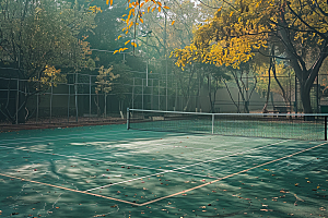 网球场体育高清素材