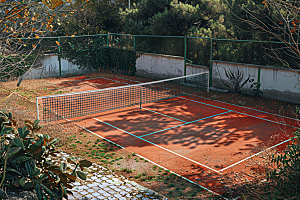 网球场环境室外素材