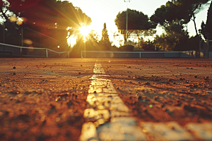 网球场运动场环境素材