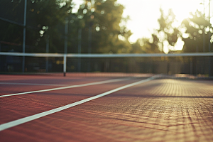 网球场体育活力素材