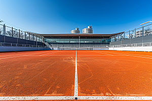 网球场健身运动场素材