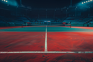 网球场运动场室外素材