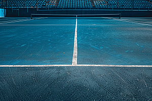 网球场运动场高清素材