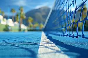 网球场运动场阳光素材
