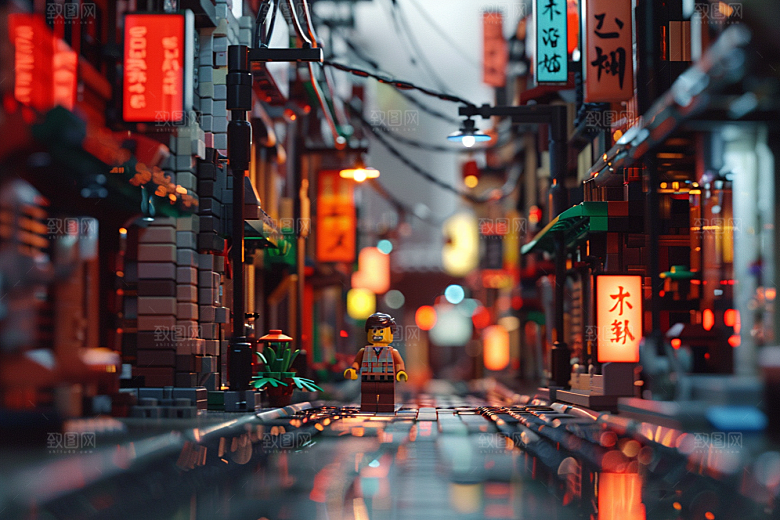 玩具乐高高清锻炼摄影图