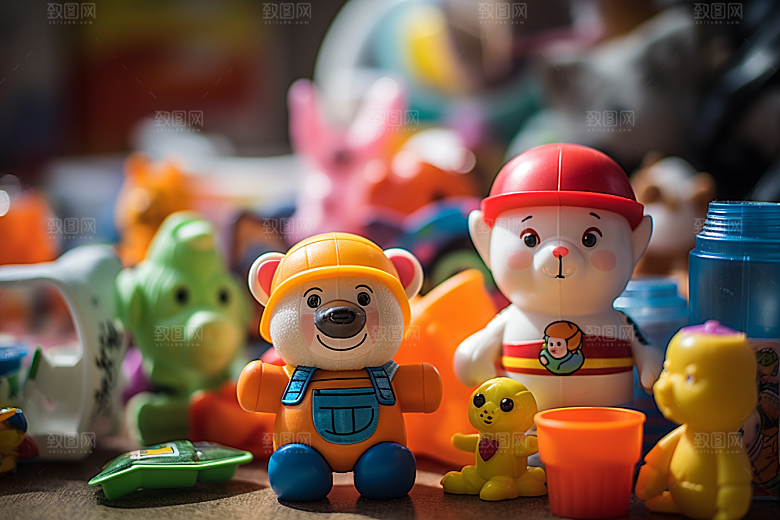 儿童玩具童趣卡通素材