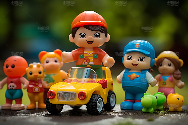 儿童玩具童年儿童玩耍素材