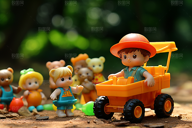 儿童玩具趣味陪伴素材